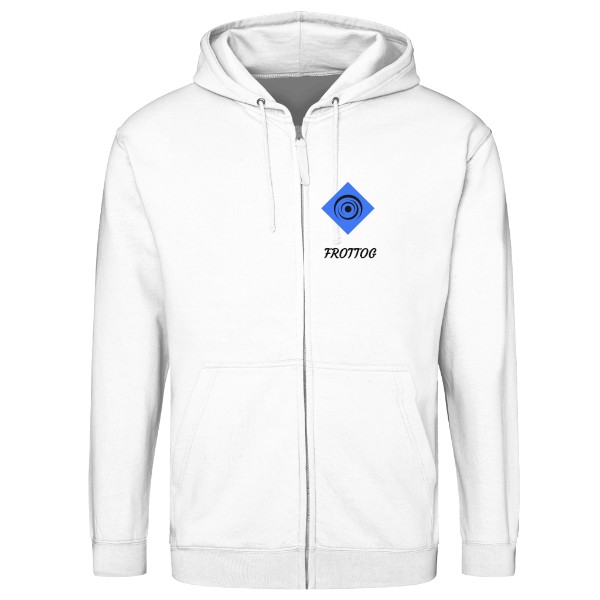 Mikina na zip unisex s potiskem Mikina se zipem a kapucí FROTTOG 2018